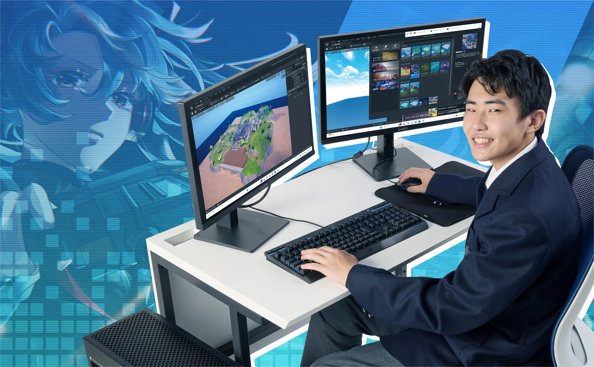 ゲームクリエイター&プログラマー専攻